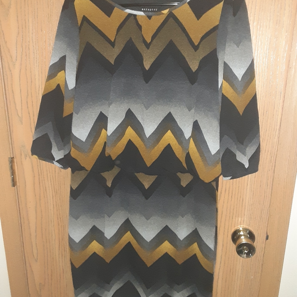 Funky dress knee length